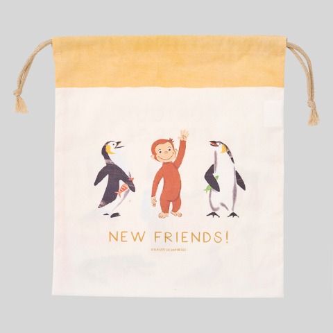 巾着L（おさるのジョージ）