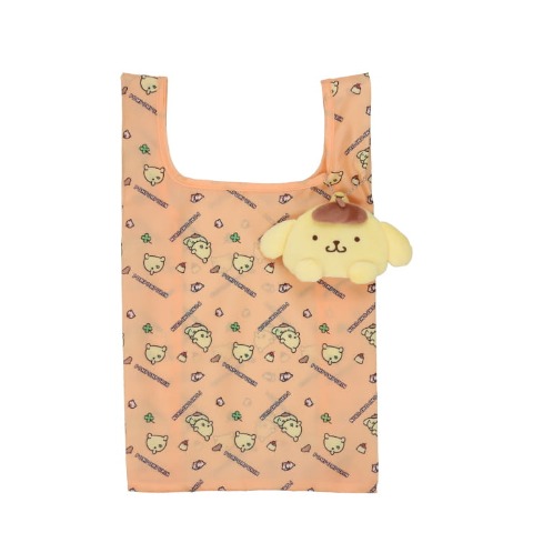 ポーチ付きショッピングバッグ（ポムポムプリン）
