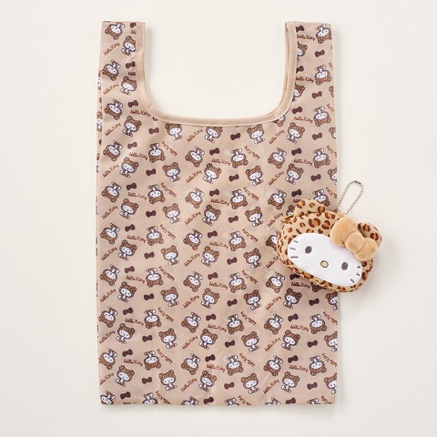 ポーチ付きショッピングバッグ（ハローキティ）