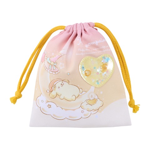 巾着S　（ポムポムプリン）