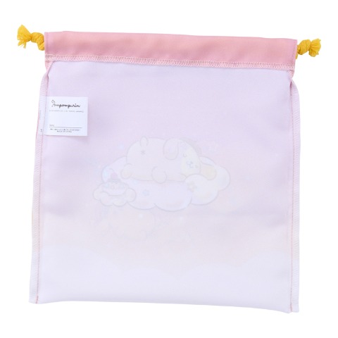 巾着M　（ポムポムプリン）
