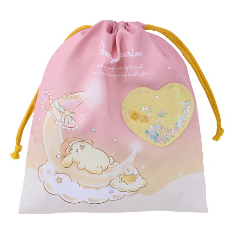 巾着L　（ポムポムプリン）