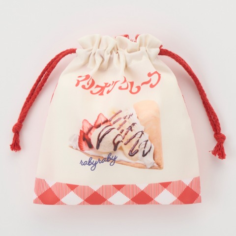 キッズ　巾着（rabyraby/マリオンクレープ）