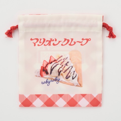 キッズ　巾着（rabyraby/マリオンクレープ）