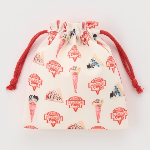 キッズ　巾着（rabyraby/マリオンクレープ）