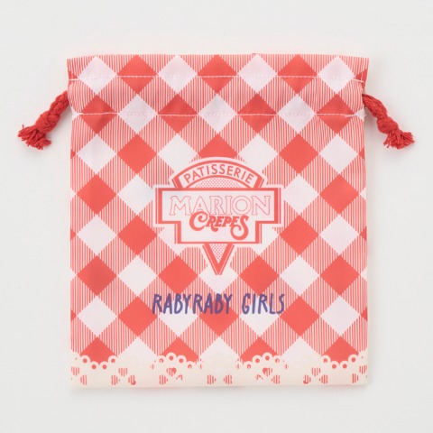 キッズ　巾着（rabyraby/マリオンクレープ）