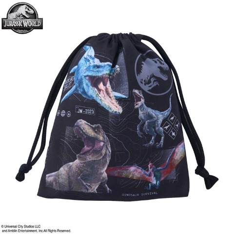 巾着S（ジュラシックワールド）