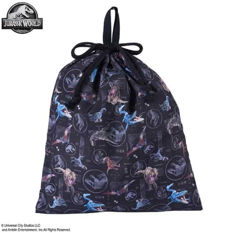 巾着L　（ジュラシックワールド）