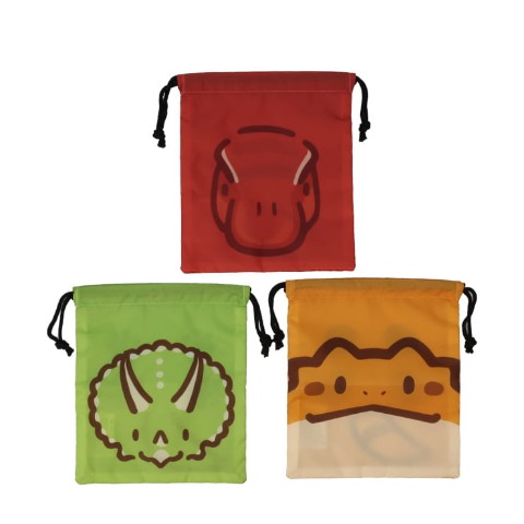 3枚組　巾着(ツク之助)