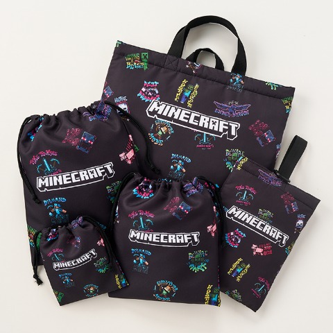 シューズバッグ（マインクラフト）