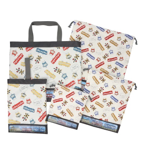 シューズバッグ（電車）