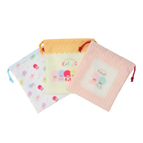 3枚組巾着（モンチッチ×古川紙工）