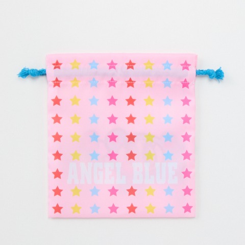 キッズ　巾着（エンジェルブルーキッズ）