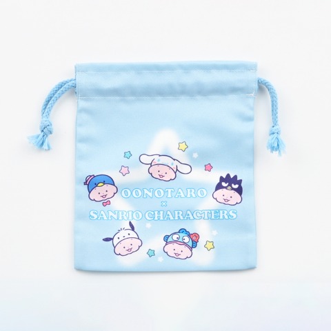 3枚組巾着（おおのたろう×はぴだんぶい）
