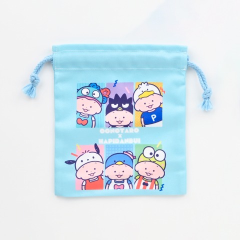 3枚組巾着（おおのたろう×はぴだんぶい）