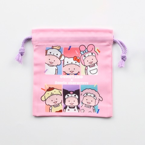 3枚組巾着（おおのたろう×サンリオキャラクターズ）
