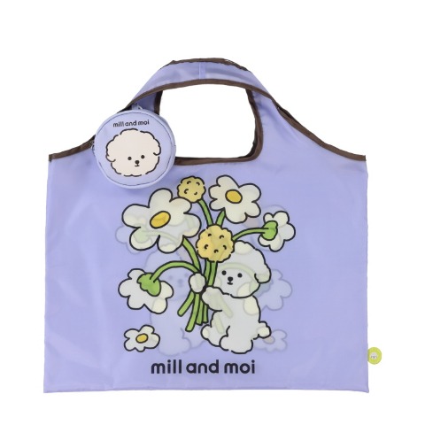 ポーチ付きショッピングバッグ（mill and moi)