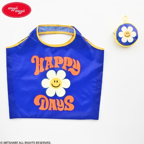 ポーチ付きショッピングバッグ（wiggle wiggle）