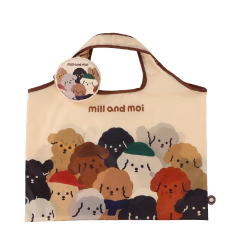 ポーチ付きショッピングバッグ（mill and moi)