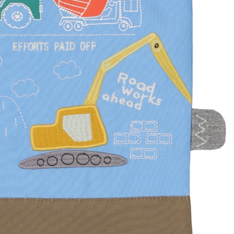 シューズバッグ（働く車）