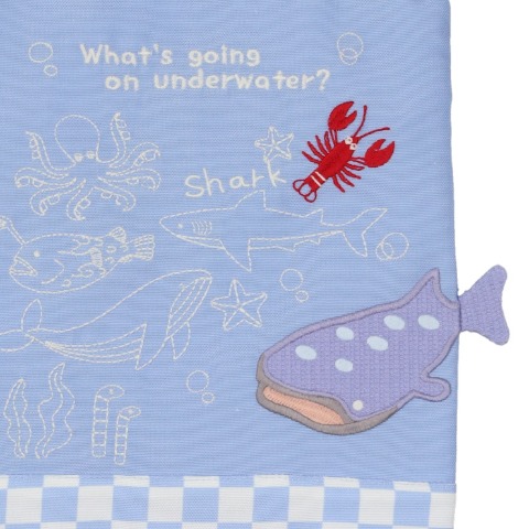 シューズバッグ（海の生き物）