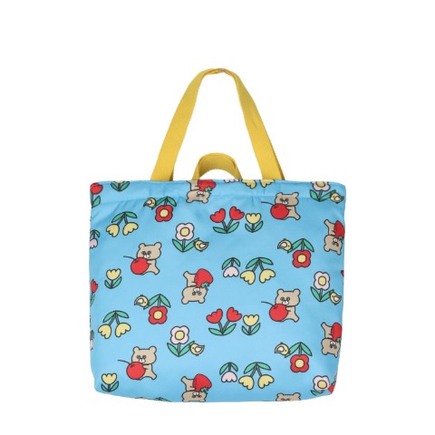 クマ柄レッスンバッグ