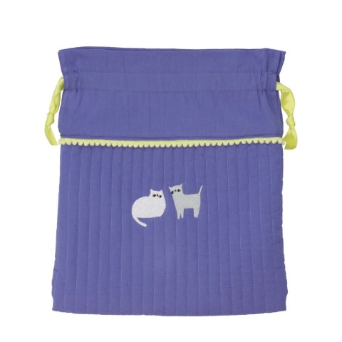 犬柄イブル巾着M