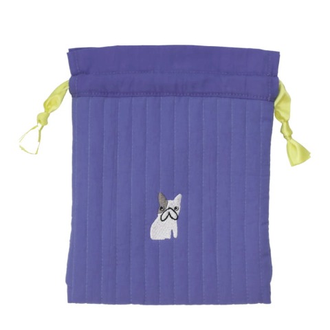 犬柄イブル巾着S