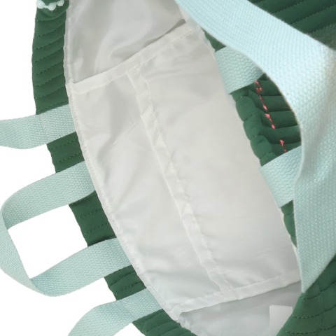 ロゴ刺しゅうイブルレッスンバッグ