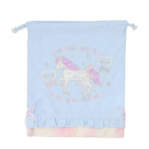 巾着Ｍ（ユニコーン）