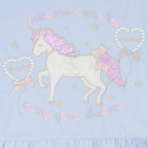 巾着Ｌ（ユニコーン）