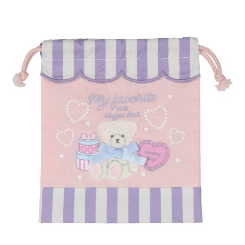 巾着Ｓ（テディベア）