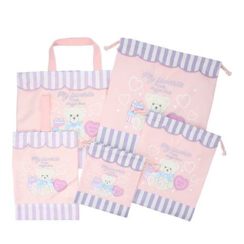 巾着Ｓ（テディベア）