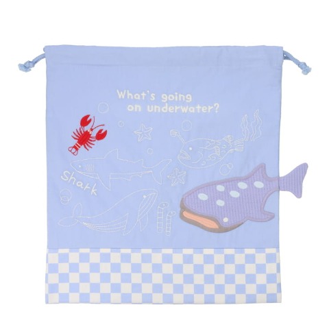 巾着Ｌ（海の生き物）