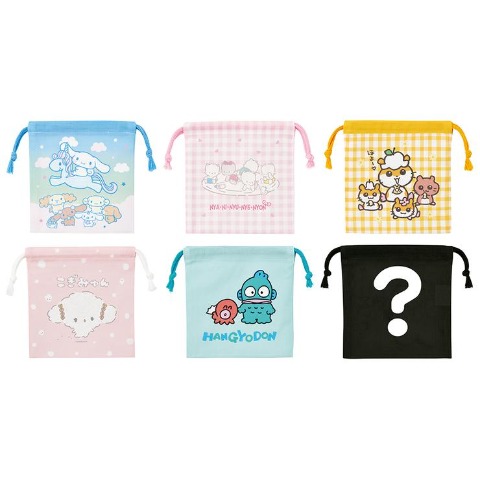 ブラインド　巾着Ｍ　BOX（サンリオキャラクターズD）
