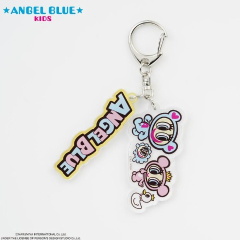 キッズ　アクリルキーホルダー（エンジェルブルー）