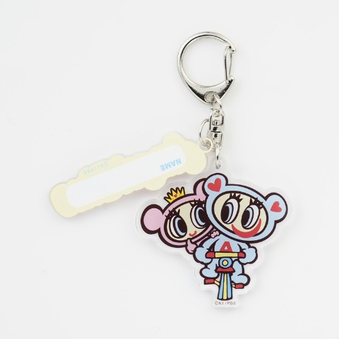 キッズ　アクリルキーホルダー（エンジェルブルー）