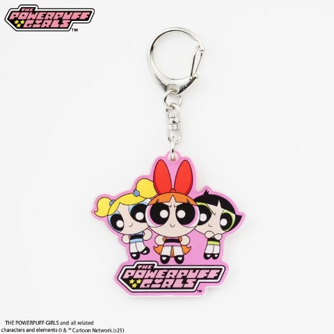キッズ　アクリルキーホルダー（パワーパフ ガールズ）