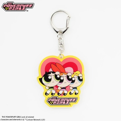 キッズ　アクリルキーホルダー（パワーパフ ガールズ）