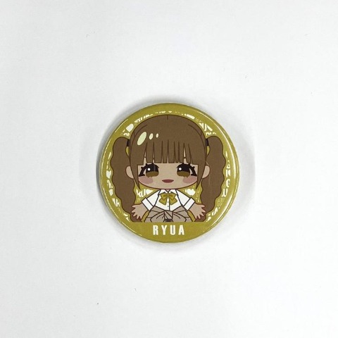 キッズ　缶バッジ（KOGYARU・りゅあ）
