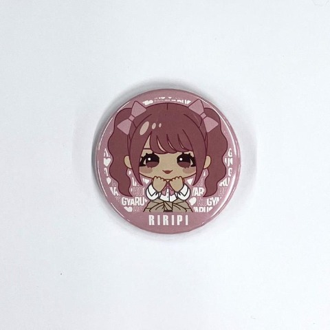 キッズ　缶バッジ（KOGYARU・りりぴ）