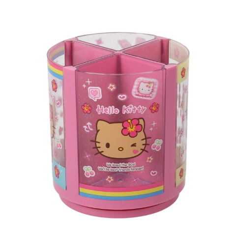 回るペンスタンド（ハローキティ）
