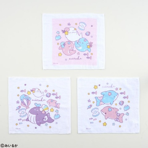 おしぼりタオル3P（みいるか）
