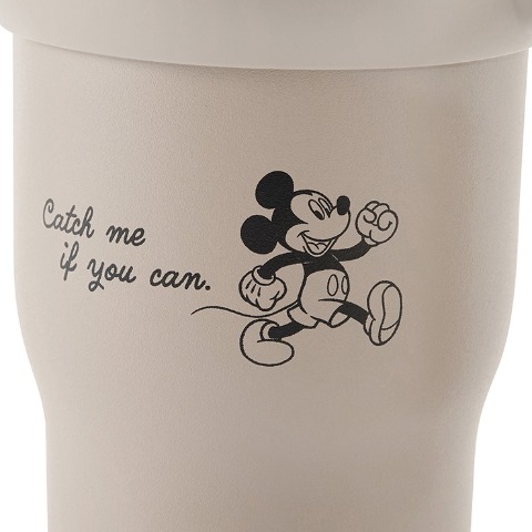 ハンドル付き2WAYストローステンレスタンブラー（Disney）