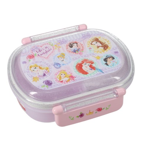 ふわっとフタタイトランチボックス（プリンセス）