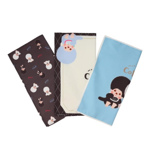 3枚組ランチクロス（モンチッチ×古川紙工）