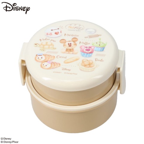 丸型ランチボックス2段（Nuiパン）