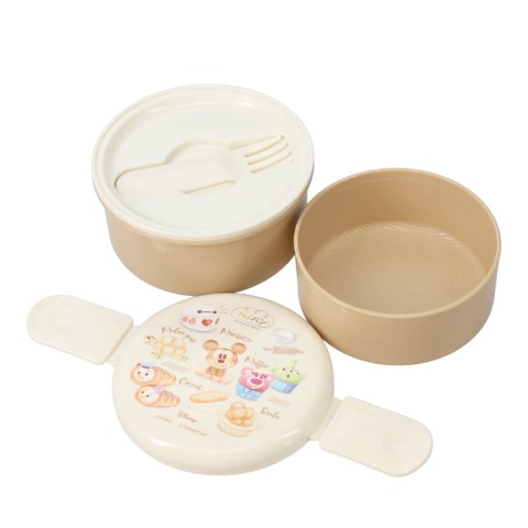 丸型ランチボックス2段（Nuiパン）