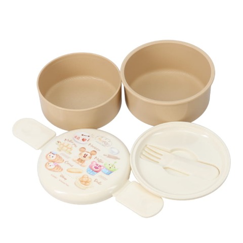 丸型ランチボックス2段（Nuiパン）