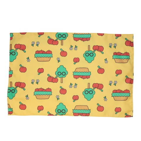 りんご柄ランチョンマット